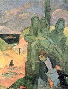 Paul Gauguin The Green Christ oil painting on canvas